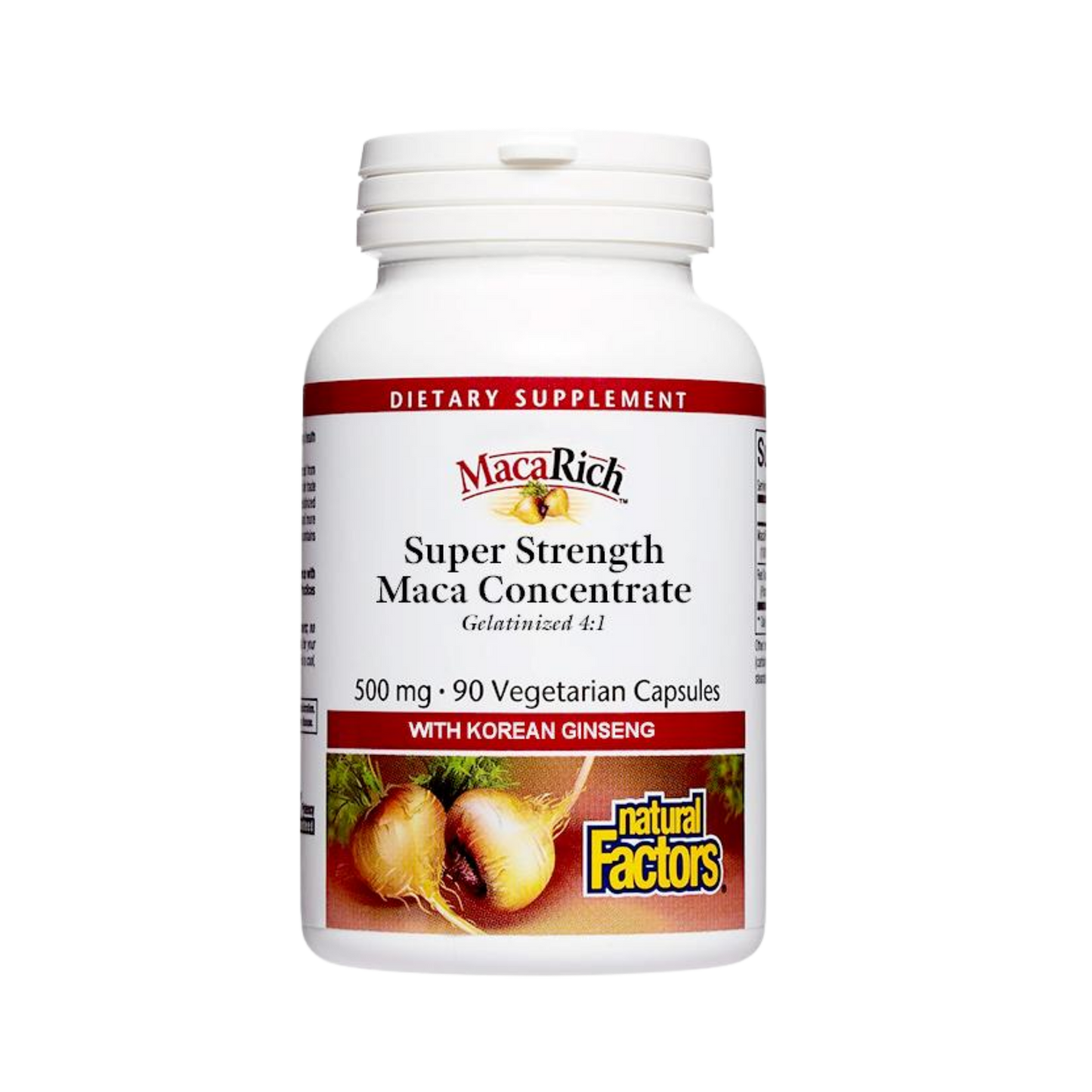 Natural Factors MacaRich Super Strength 500 mg