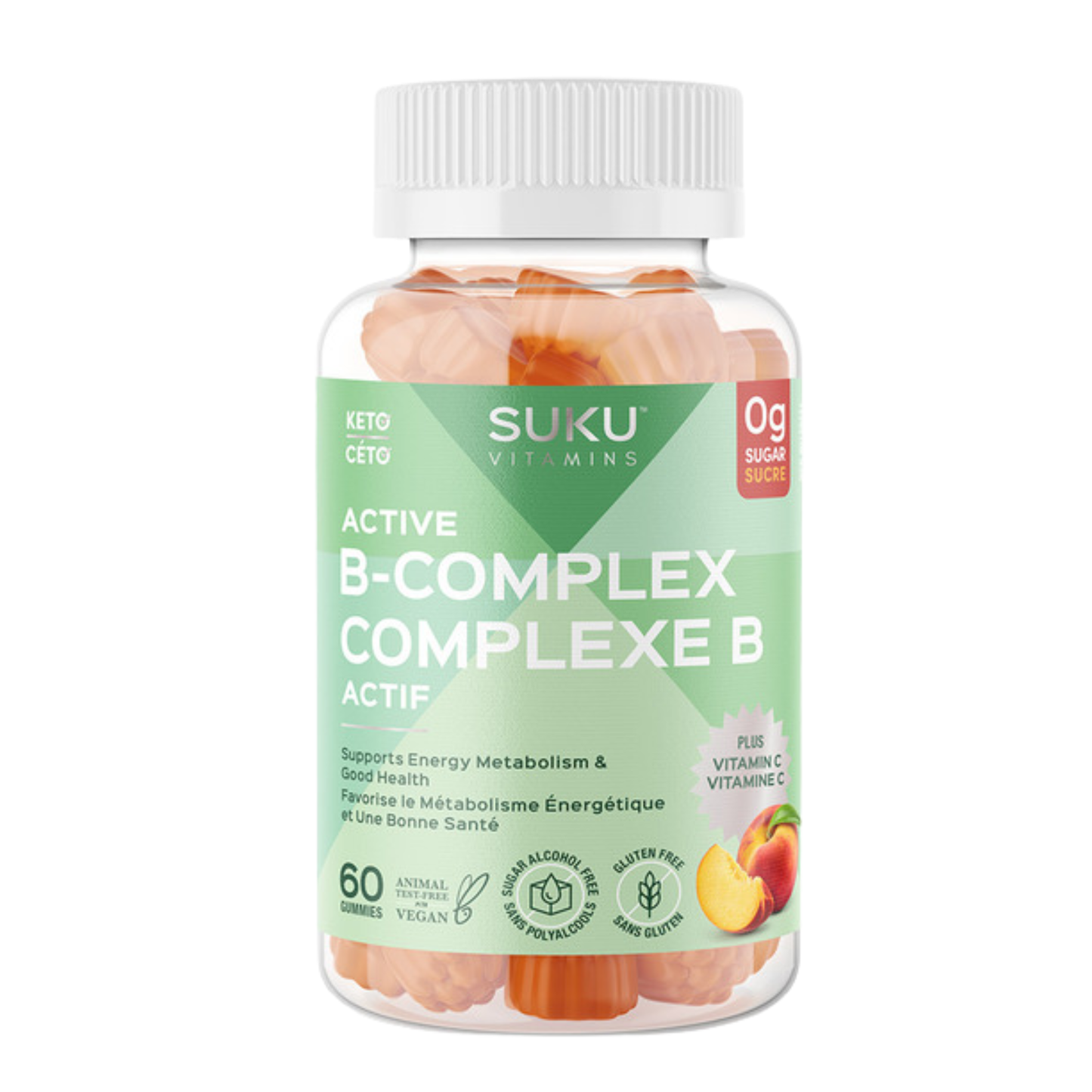 Suku Active B Complex 60 Gummies