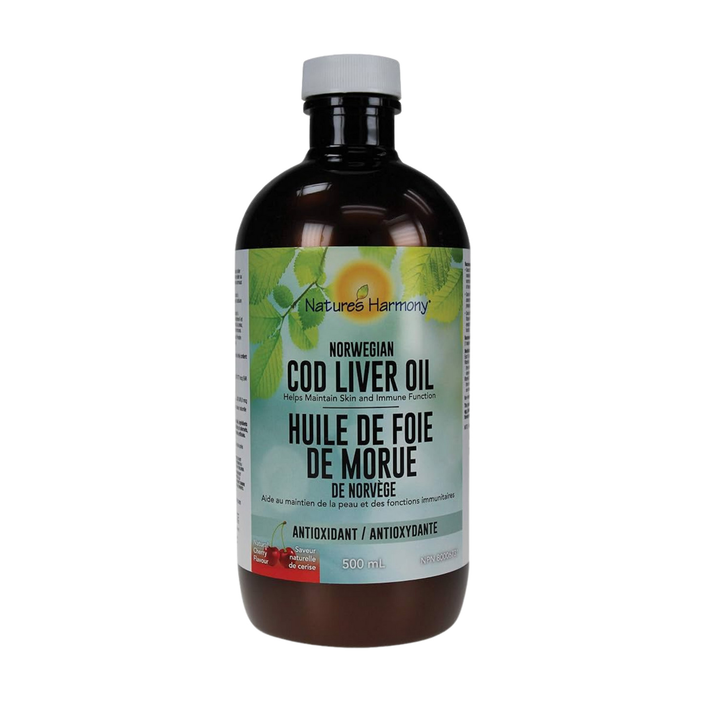 Nature's Harmony Norwegian Cod Liver Oil 500 mL