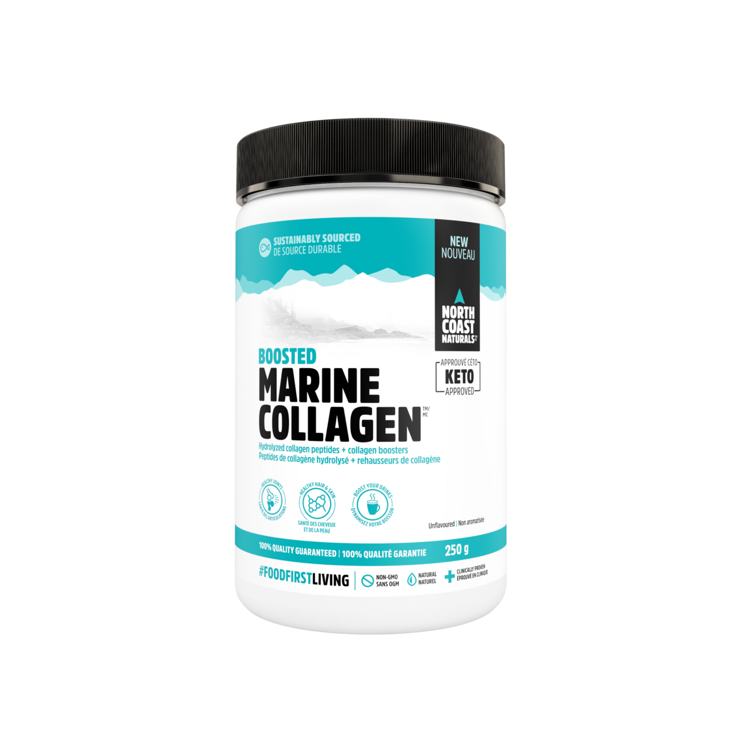 North Coast Naturals Boosted Marine Collagen 250 g