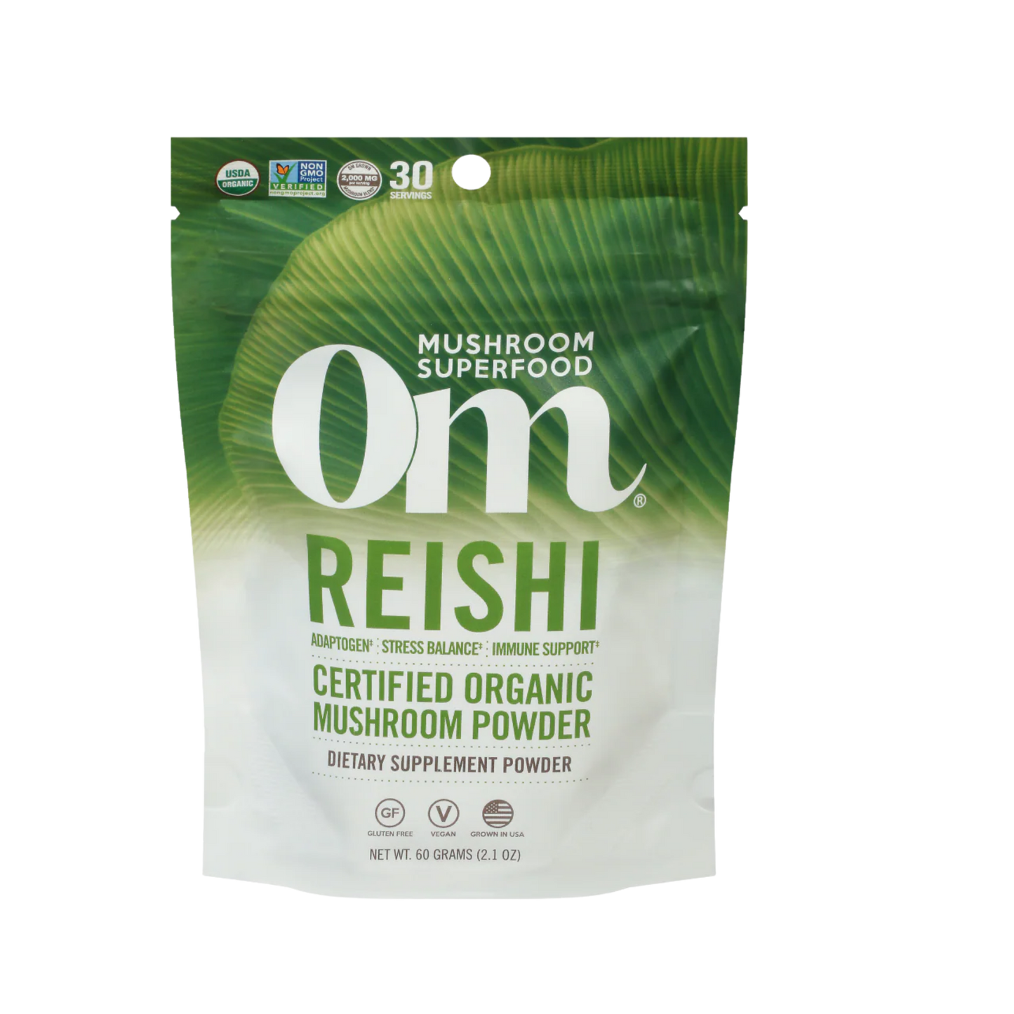 OM Reishi Mushroom Powder 60 g