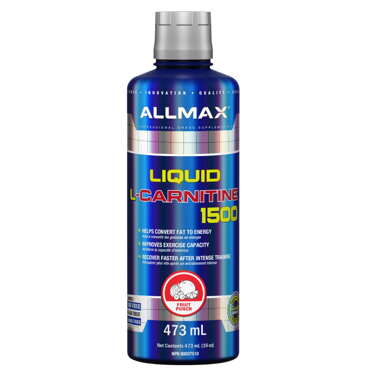 Allmax L Carnitine 16oz Fruit Punch