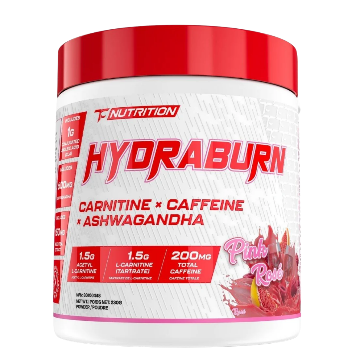 TC Nutrition HydraBurn Fat Burner Pink Rose