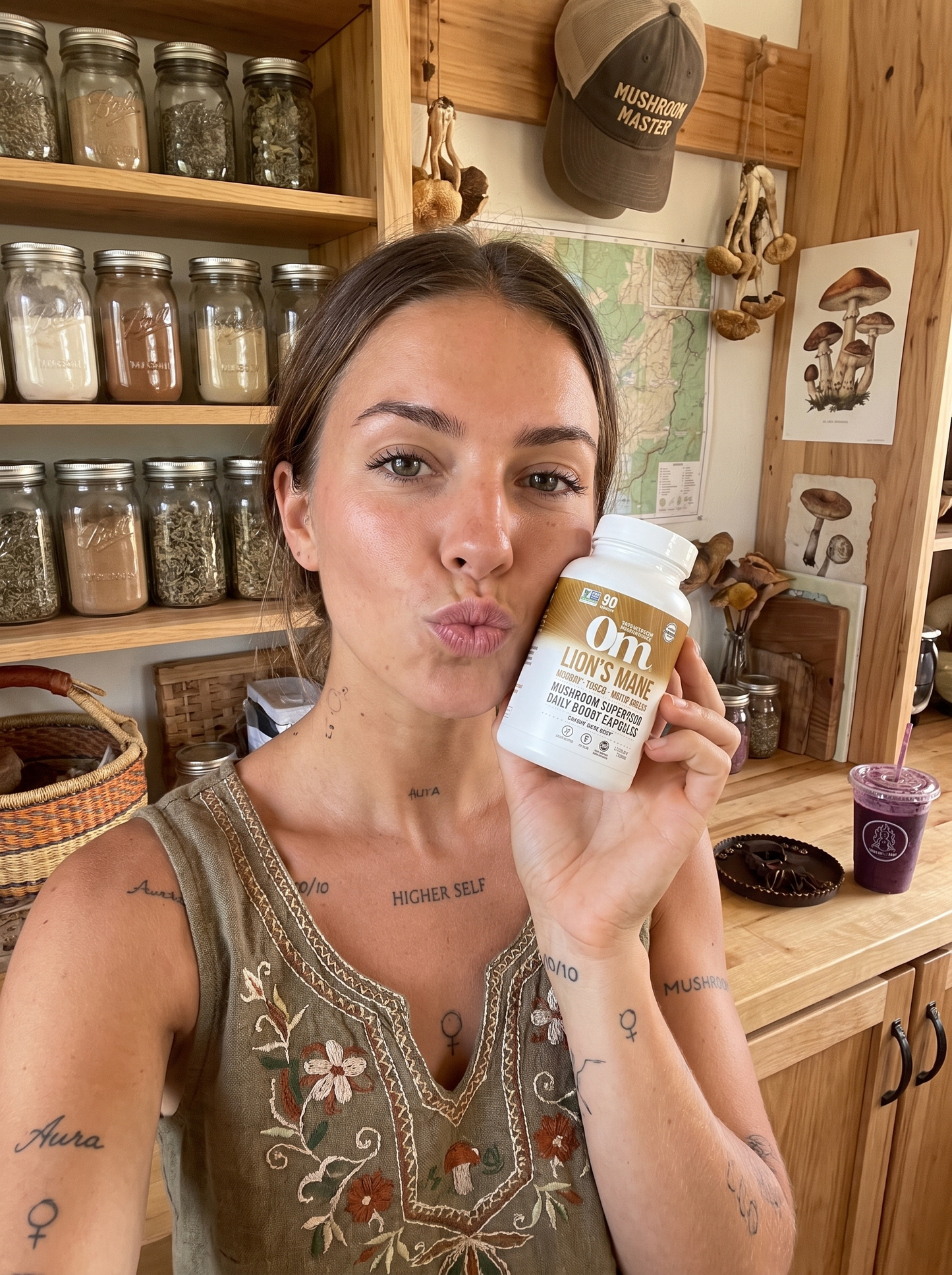OM Mushroom Superfood Lion's Mane 75 Capsules