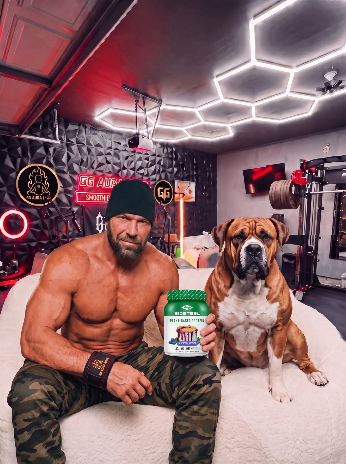 BioSteel Plant-Based Protein Blueberry Cobbler 462 g