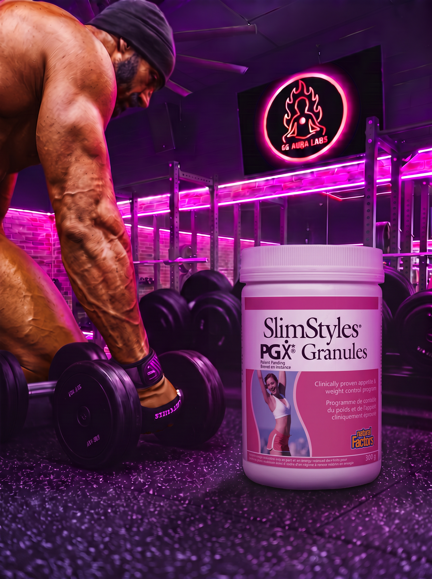 Natural Factors Slimstyles PGX Granules 300 g