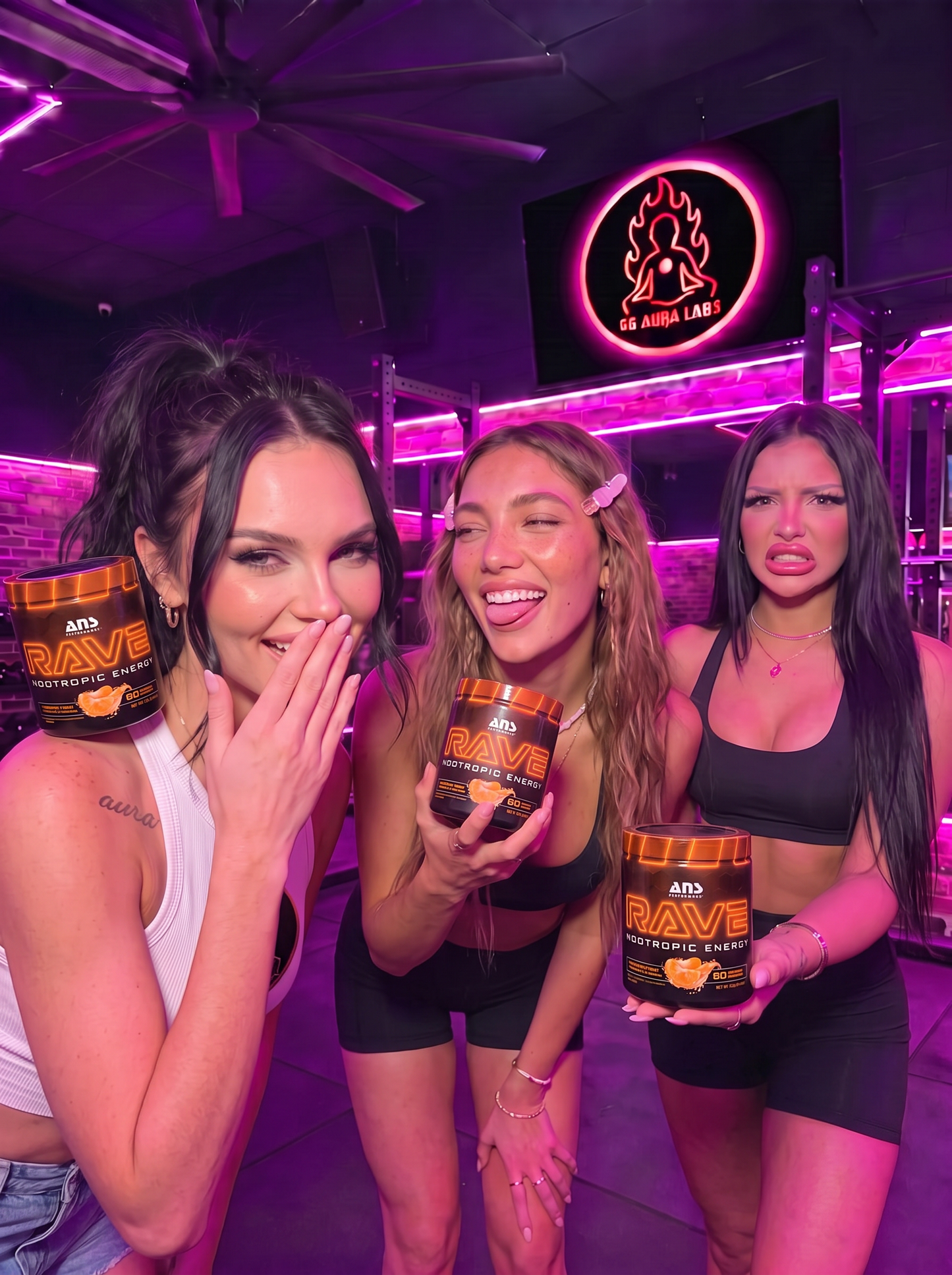 AMS Performance Rave Nootropic Formula Tangerine Twist 60 Servings