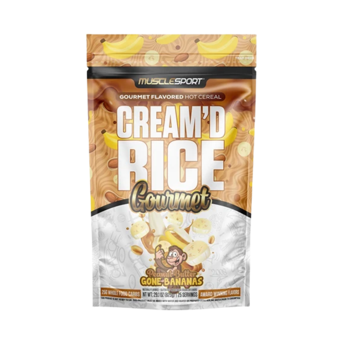 Muscle Sport Cream'd Rice Peanut Butter Banana Gone Banana's