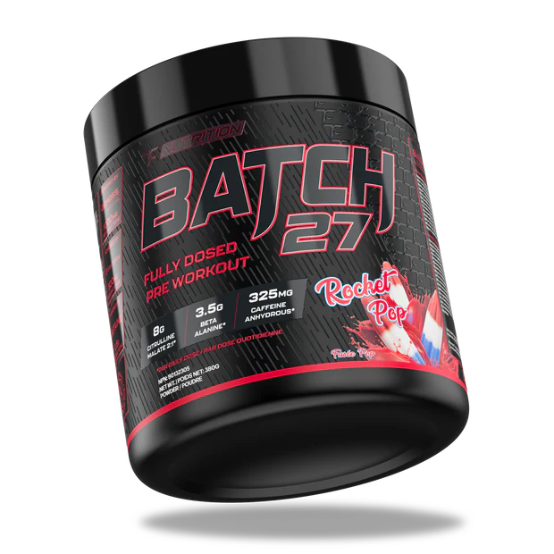 TC Nutrition Batch 27 Rocket Pop Pre-Workout 380 g