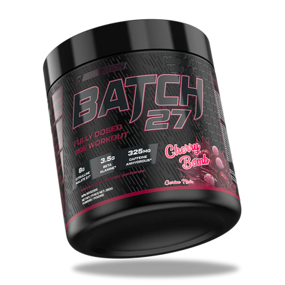 TC Nutrition Batch 27 Cherry Bomb Pre-Workout 380 g