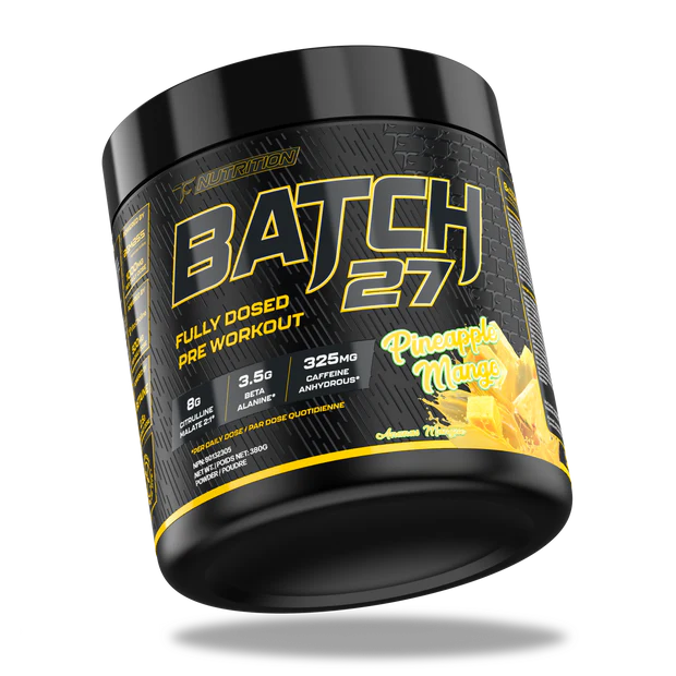 TC Nutrition Batch 27 Pineapple Mango Pre-Workout 380 g