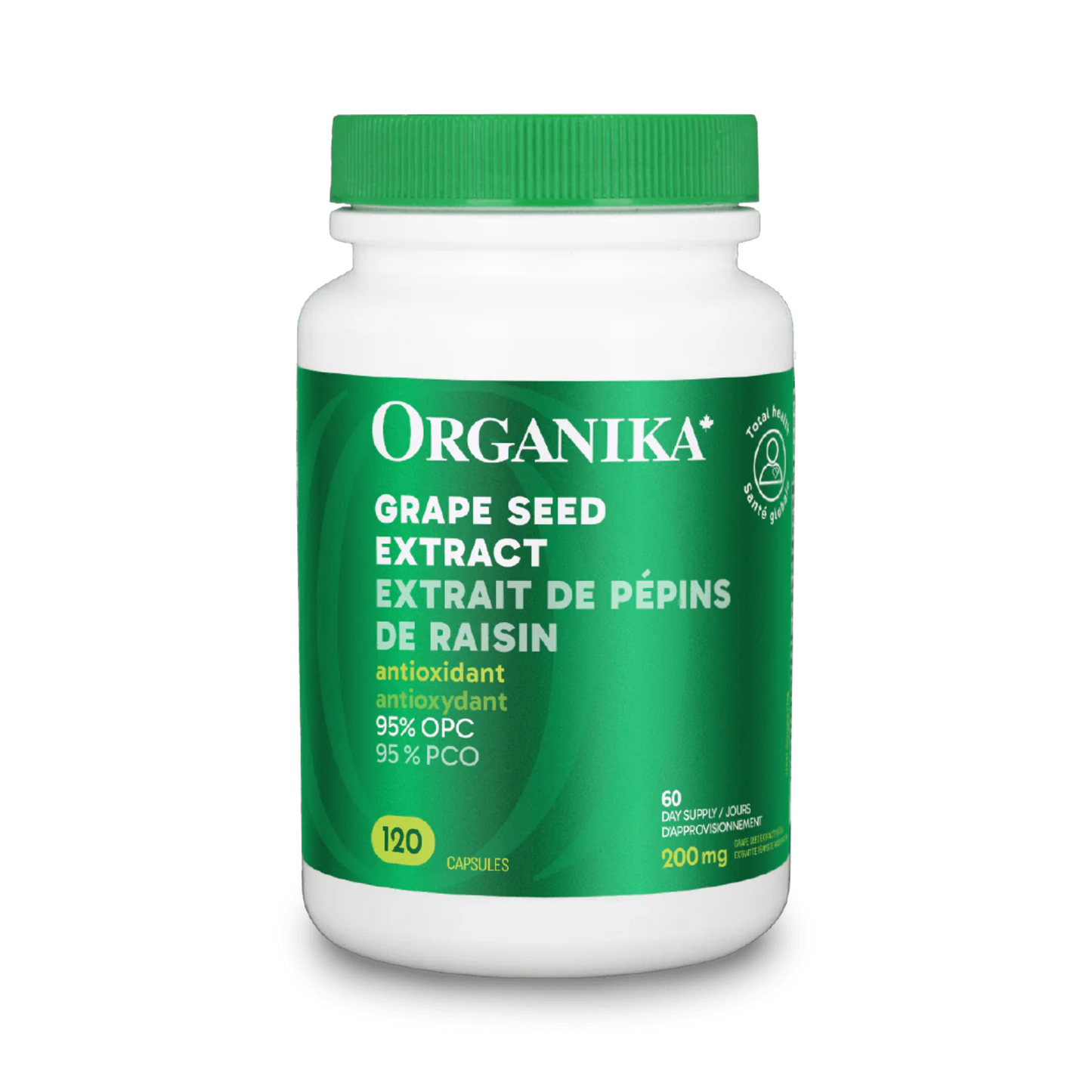 Organika Grapeseed Extract 120 Capsules