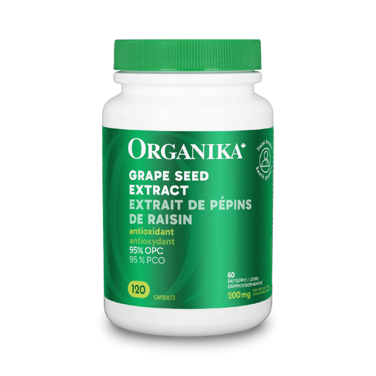 Organika Grapeseed Extract 120 Capsules