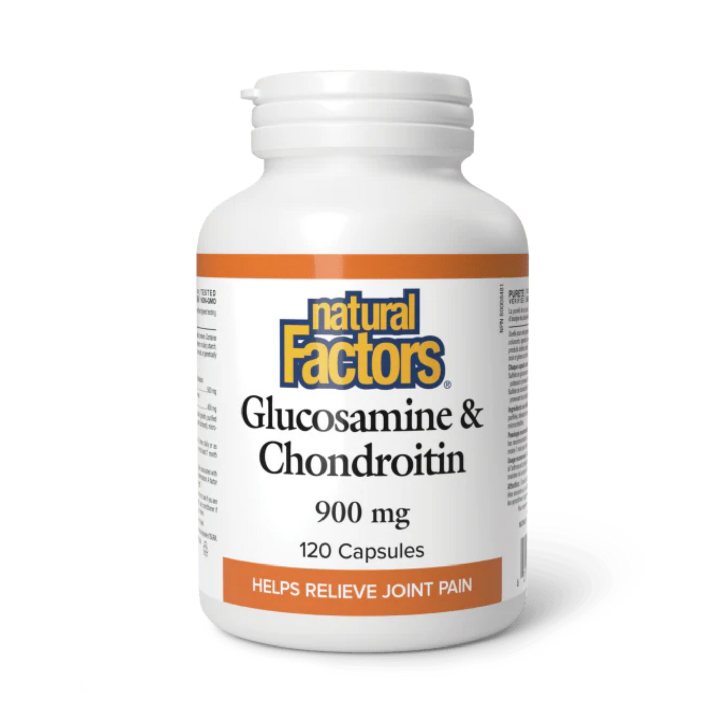 Natural Factors Glucosamine 900 mg 240 Capsules Jumbo Size