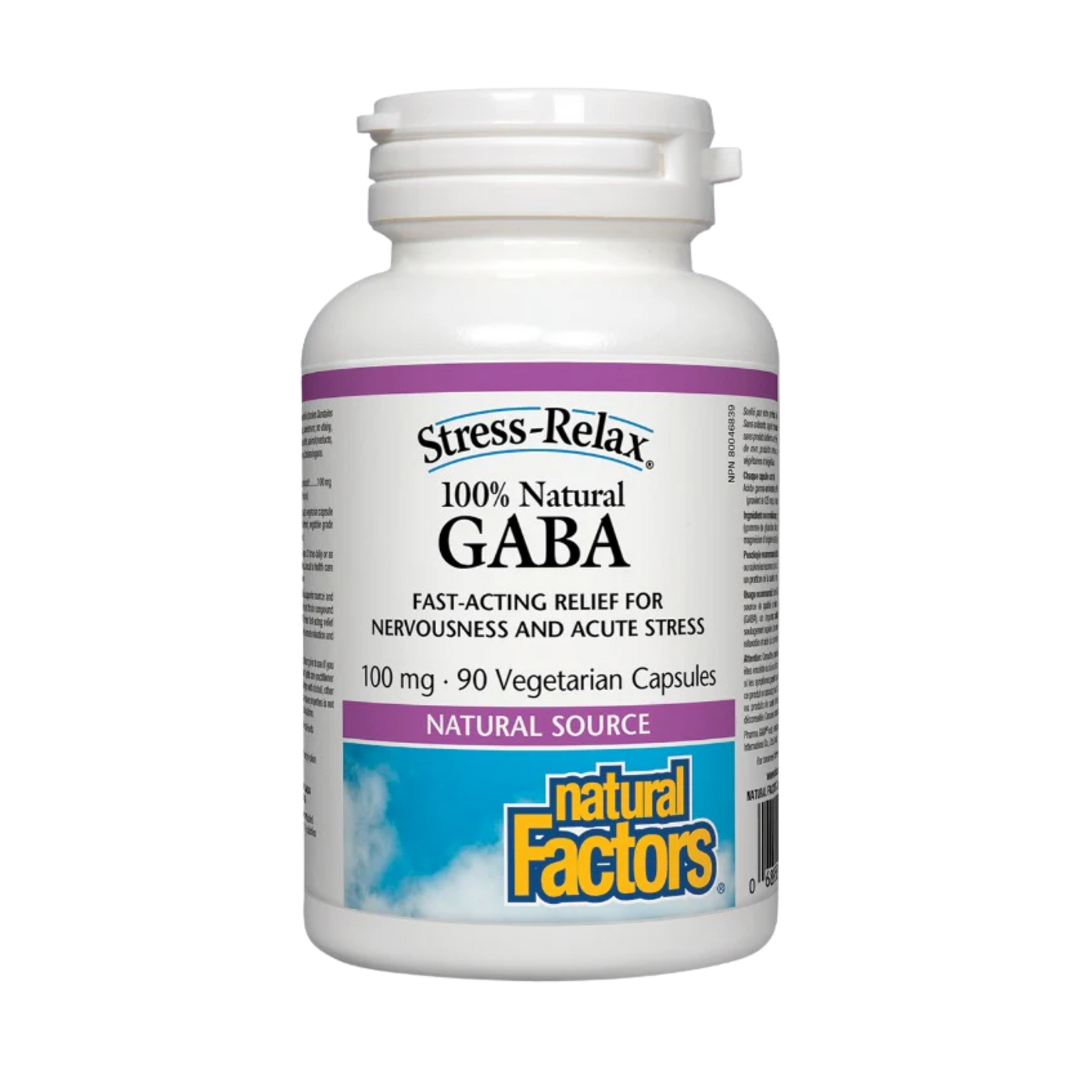 Natural Factors GABA 100 mg 90 Capsules