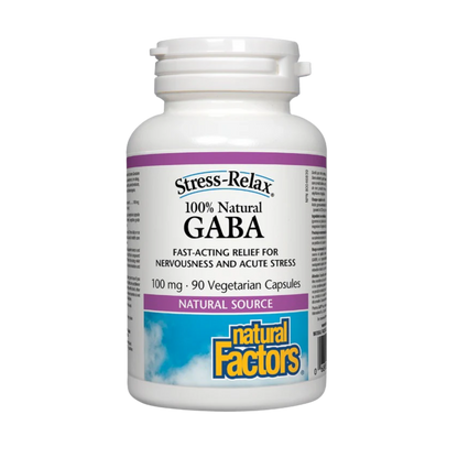 Natural Factors GABA 100 mg 90 Capsules