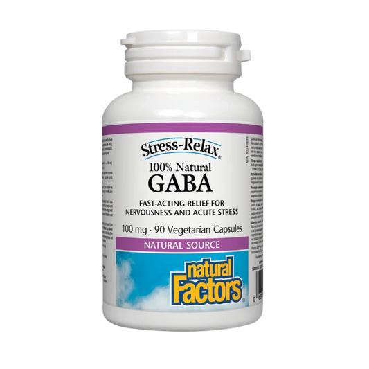 Natural Factors GABA 100 mg 90 Capsules