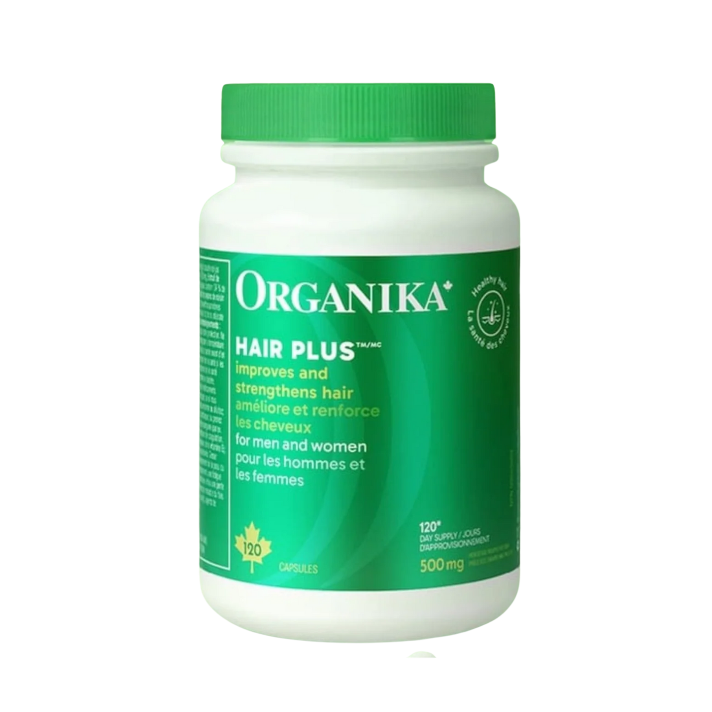 Organika Hair Plus 120 Capsules