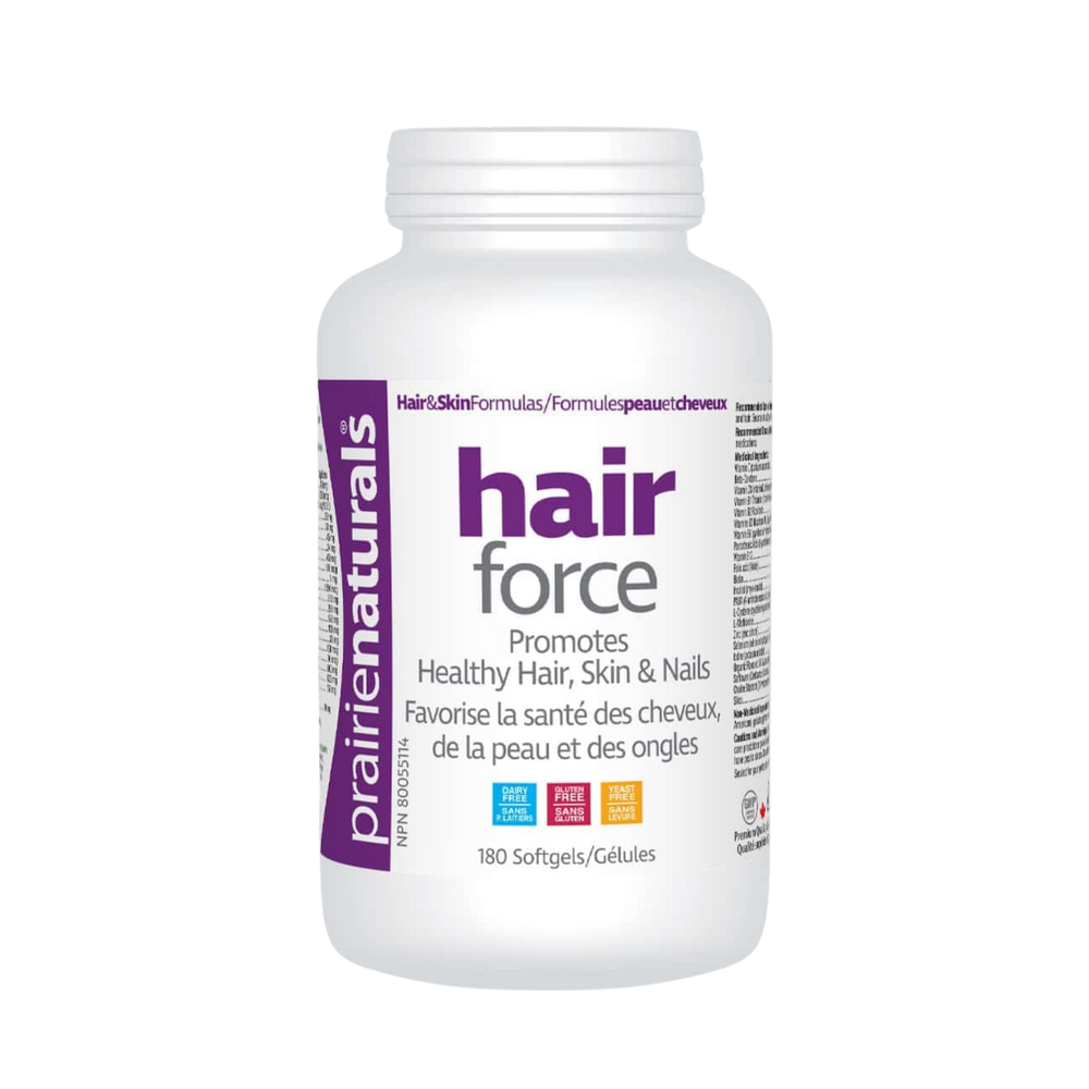 Prairie Naturals Hair Force 180 Softgels