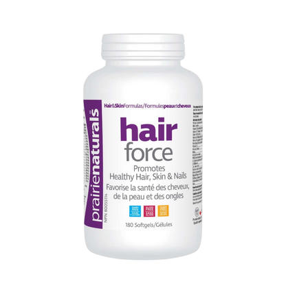 Prairie Naturals Hair Force 180 Softgels