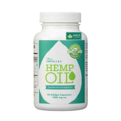 Hemp Oil 60 Softgels