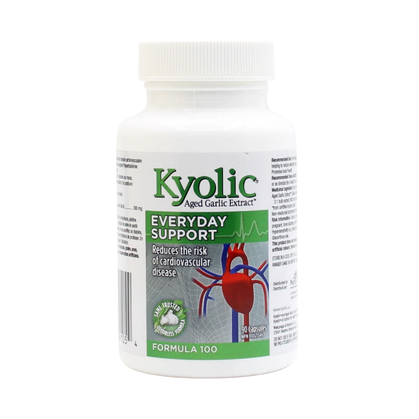 Kyolic Everyday Support Formula 90 Capsules