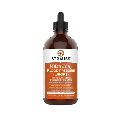 Strauss Kidney and Blood Pressure Drops 100 mL Spearmint