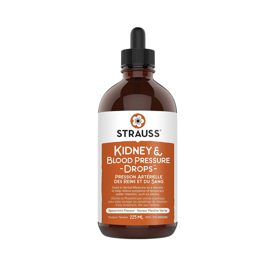 Strauss Kidney and Blood Pressure Drops 100 mL Spearmint