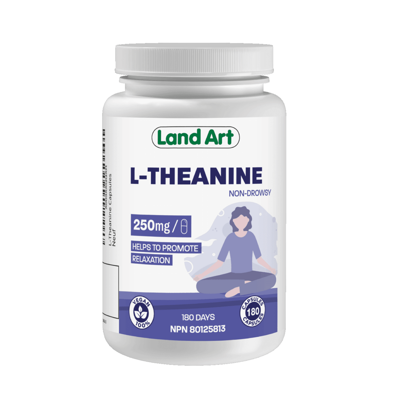 Land Art L-Theanine 250 mg 180 Capsules