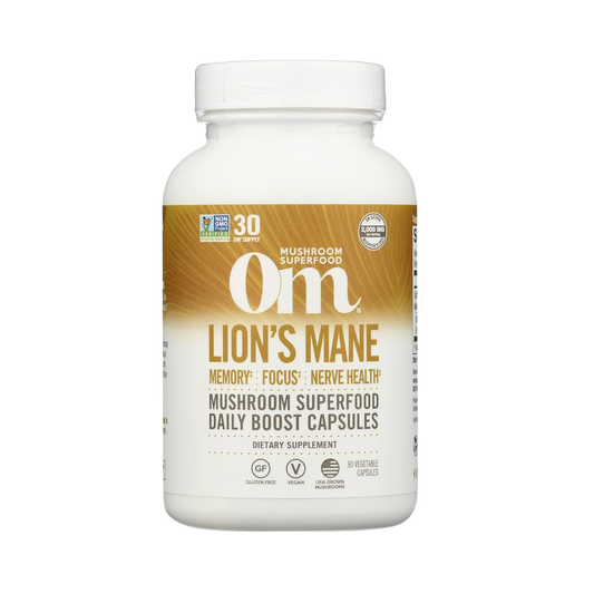OM Mushroom Superfood Lion's Mane 75 Capsules