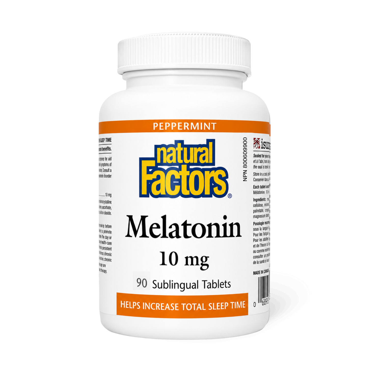 Natural Factors Melatonin 10 mg