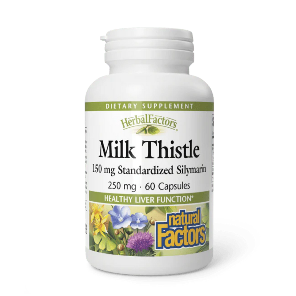 Natural Factors Milk Thistle 250 mg 90 Capsules