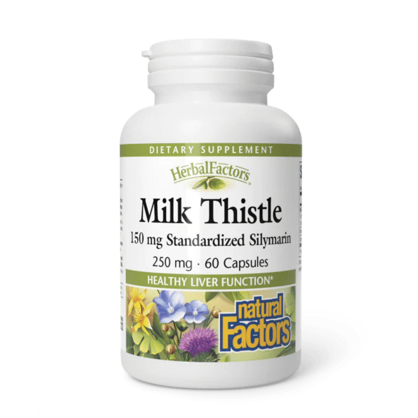Natural Factors Milk Thistle 250 mg 90 Capsules