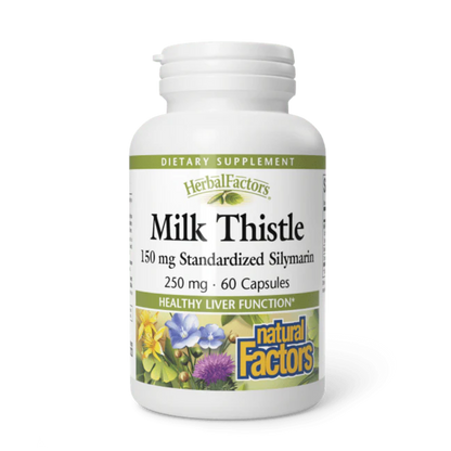 Natural Factors Milk Thistle 250 mg 90 Capsules