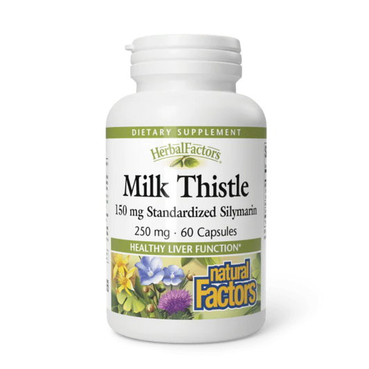Natural Factors Milk Thistle 250 mg 90 Capsules
