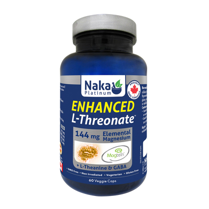Naka Platinum Enhanced L-Threonate 144mg 60 Capsules