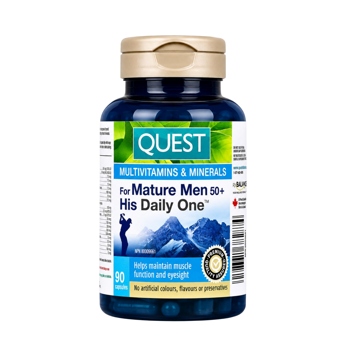 Quest For Mature Men 50 Plus His Daily One 90 Capsules