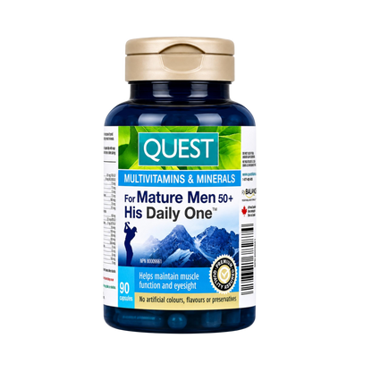Quest For Mature Men 50 Plus His Daily One 90 Capsules