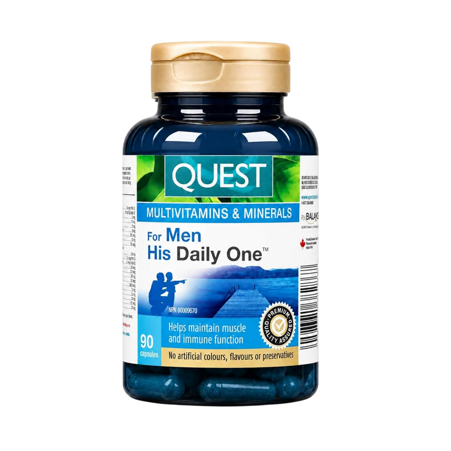 Quest For Men His Daily One 90 Capsules