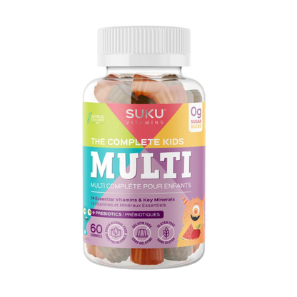 SUKU The Complete Kids Multi 60 Gummies