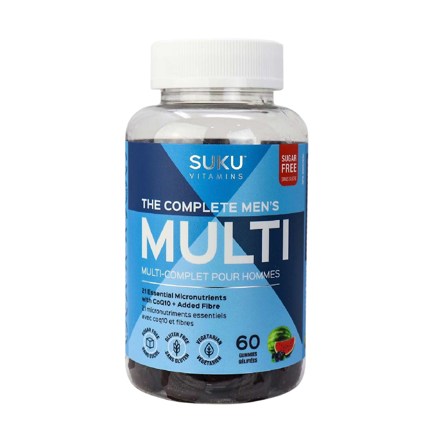 SUKU Men's Multivitamin 60 Gummies