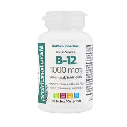 Prairie Naturals Sublingual B12 1000mcg