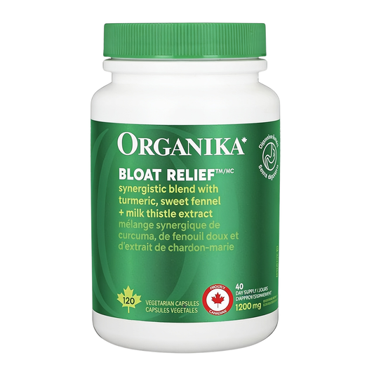 Organika Bloat Free 120 Capsules