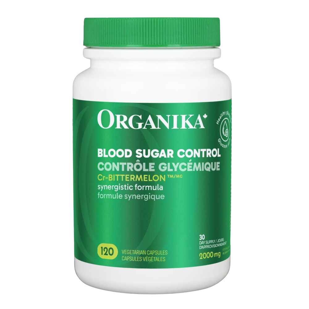 Organika Blood Sugar Control 120 Capsules