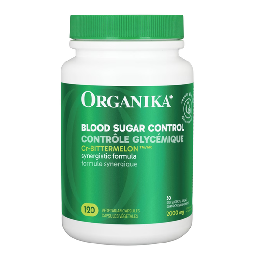 Organika Blood Sugar Control 120 Capsules