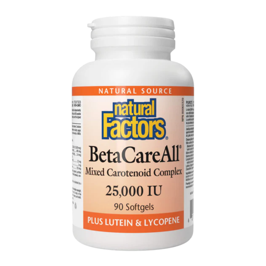 Natural Factors BetaCare All 25000 IU 180 Softgels