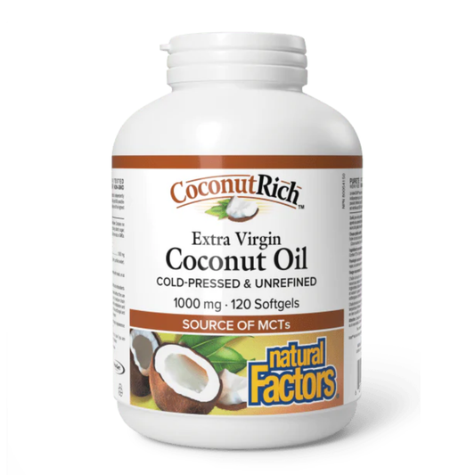 CocoRich Coconut Oil 1000mg 120 Softgels
