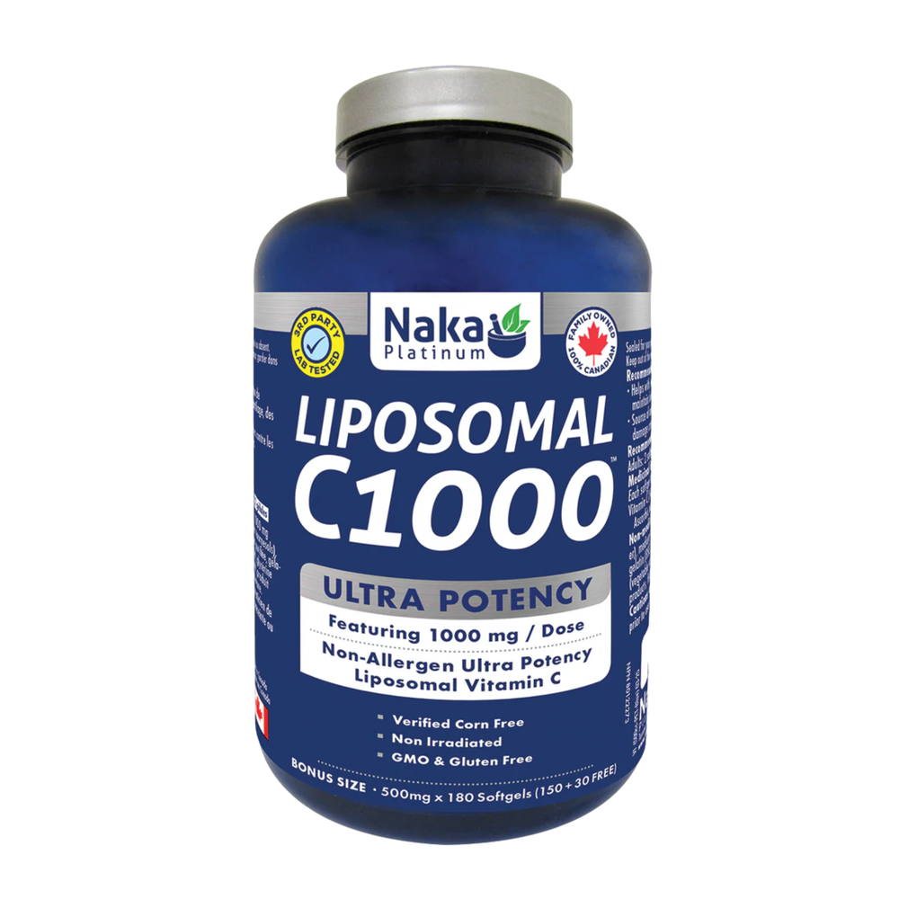 Naka Platinum Liposomal C1000 90 Softgels