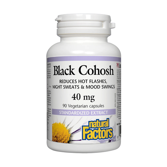 Natural Factors Black Cohosh 40mg 90 Capsules