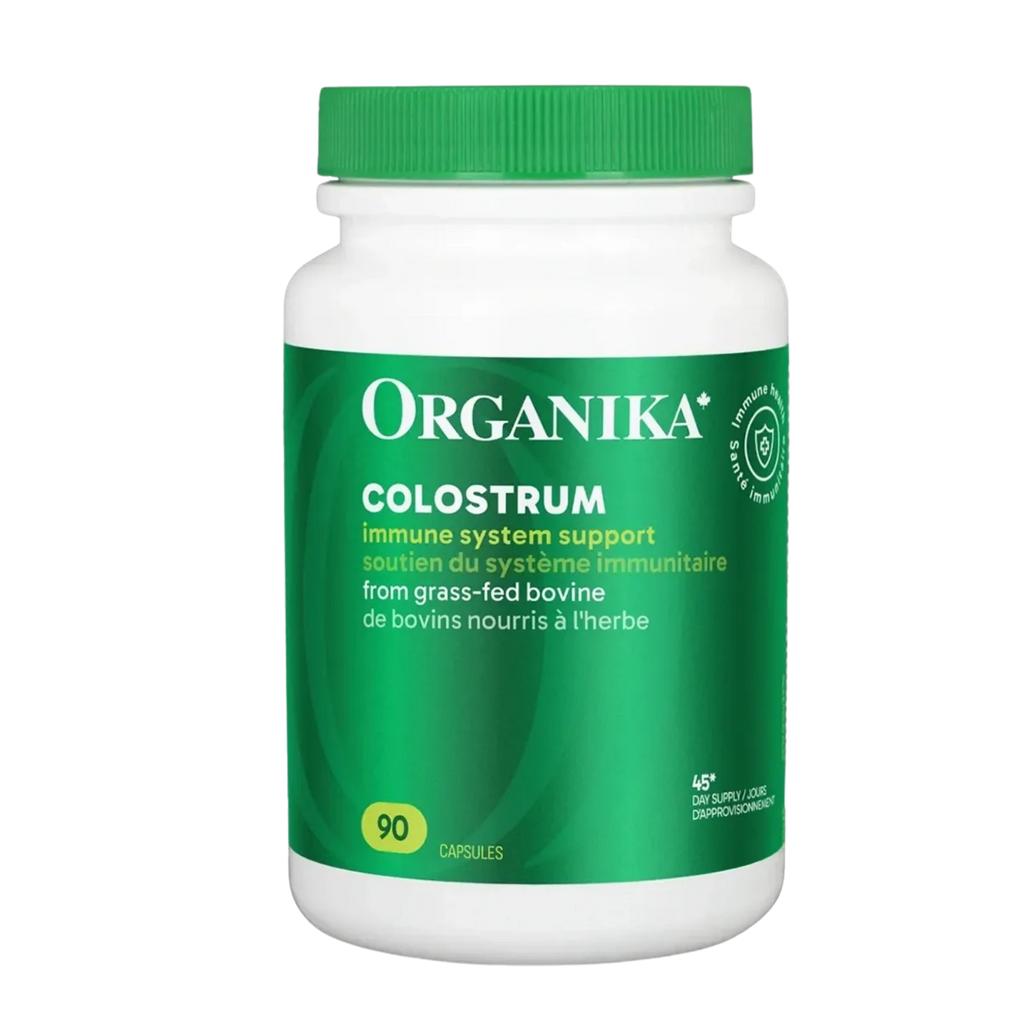 Organika Colostrum Immune System Support 60 Capsules